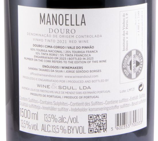 2021 Manoella tinto 1,5L