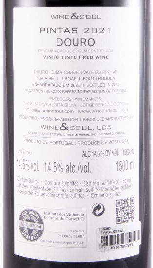 2021 Pintas tinto 1,5L