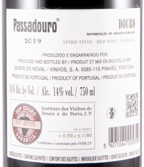 2019 Quinta do Passadouro tinto