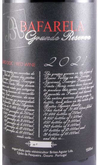 2021 Bafarela Grande Reserva tinto 1,5L