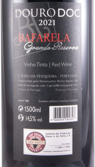 2021 Bafarela Grande Reserva tinto 1,5L