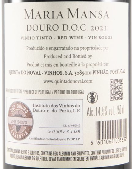 2021 Quinta do Noval Maria Mansa tinto