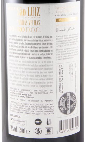 2019 Kopke Quinta de São Luiz Vinhas Velhas Grande Reserva red