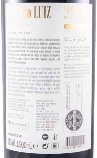 2017 Kopke Quinta de São Luiz Vinhas Velhas Grande Reserva red 1.5L