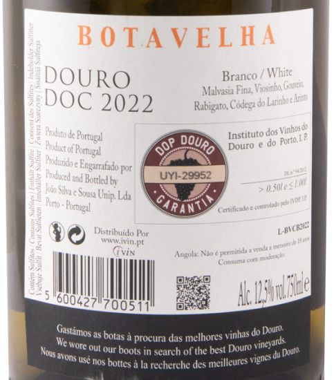 2022 Bota Velha white