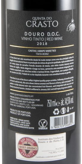 2018 Quinta do Crasto Tinta Roriz tinto