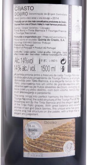 2014 Crasto tinto 1,5L