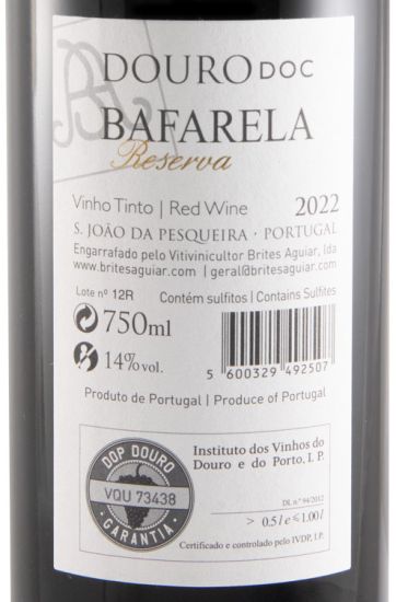 2022 Bafarela Reserva red