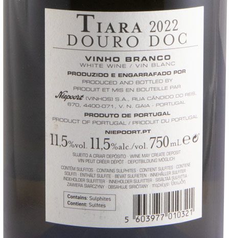 2022 Niepoort Tiara white