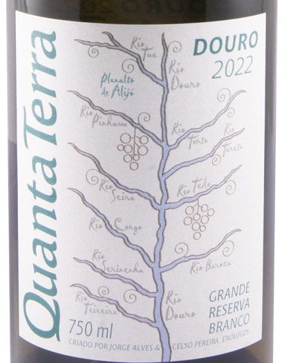 2022 Quanta Terra Grande Reserva white (damaged label)