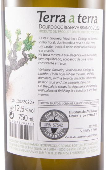 2022 Terra a Terra Reserva branco