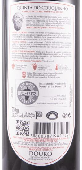 2020 Quinta do Couquinho red