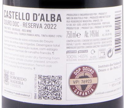 2022 Castello D'Alba Reserva tinto