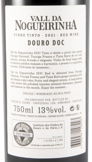 2021 Vall da Nogueirinha tinto