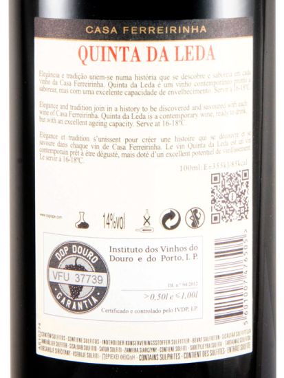 2020 Casa Ferreirinha Quinta da Leda tinto