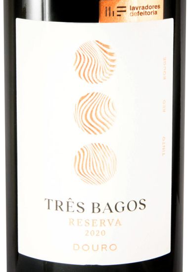 2020 Lavradores de Feitoria Três Bagos Reserva tinto 1,5L