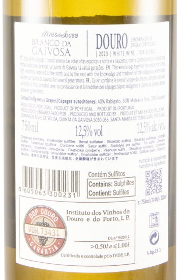 2023 Branco da Gaivosa branco