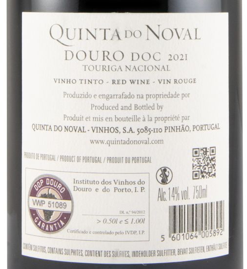 2021 Quinta do Noval Touriga Nacional red