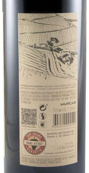 2018 Quinta dos Murças Reserva red