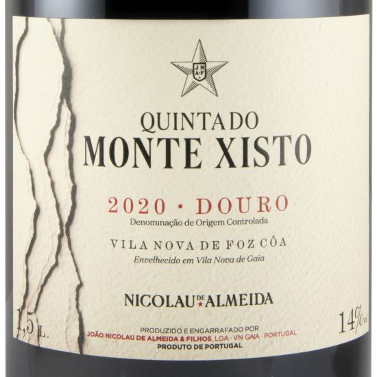 2020 Quinta do Monte Xisto biológico tinto 1,5L