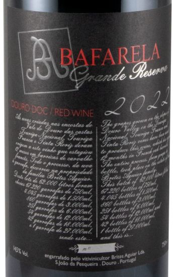 2022 Bafarela Grande Reserva tinto