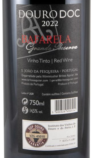 2022 Bafarela Grande Reserva tinto