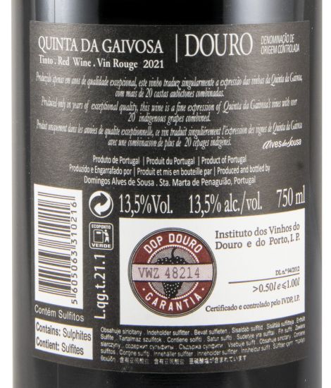 2021 Quinta da Gaivosa tinto