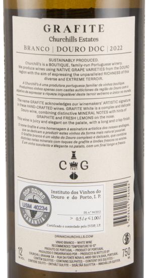 2022 Churchill's Grafite branco