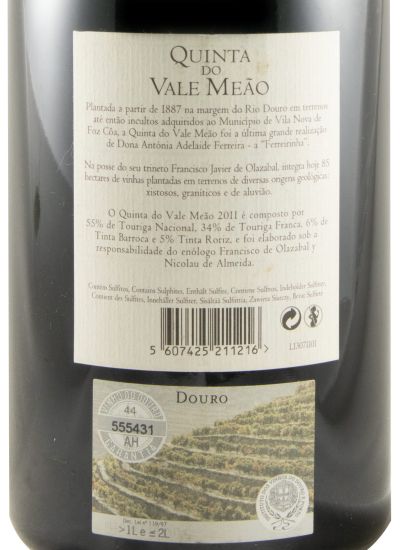 2011 Quinta do Vale Meão red 1.5L
