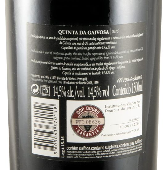 2015 Quinta da Gaivosa tinto 1,5L