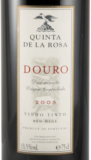 2003 Quinta de La Rosa Reserva red
