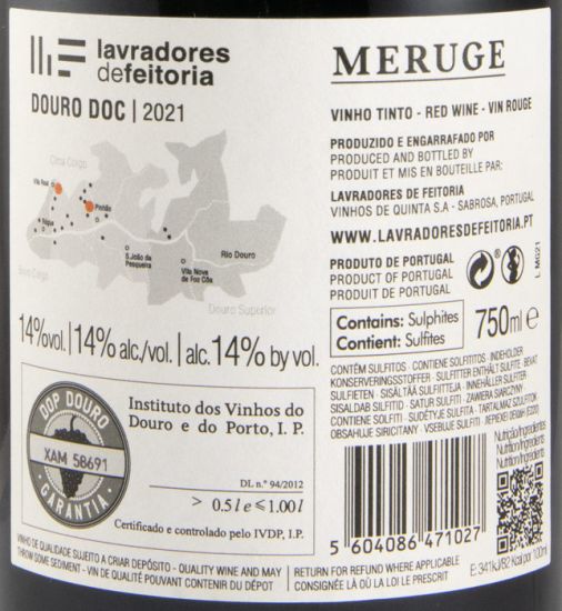 2021 Lavradores de Feitoria Meruge tinto