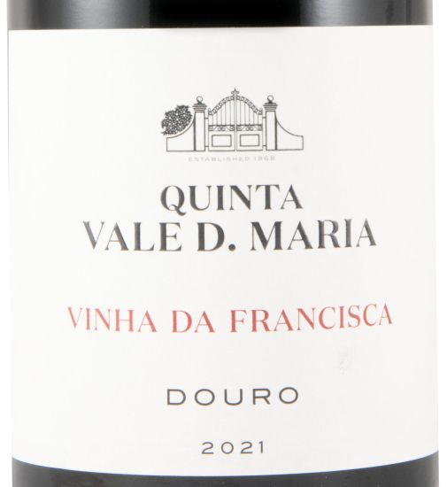 2021 Quinta Vale D. Maria Vinha da Francisca red