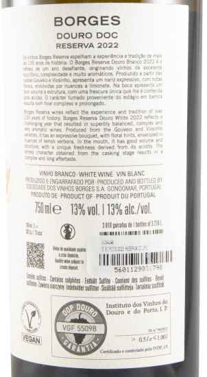 2022 Borges Reserva Douro branco
