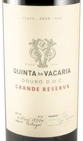 2020 Quinta da Vacaria Grande Reserva tinto 1,5L