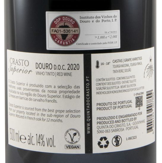 2020 Crasto Superior red 3L
