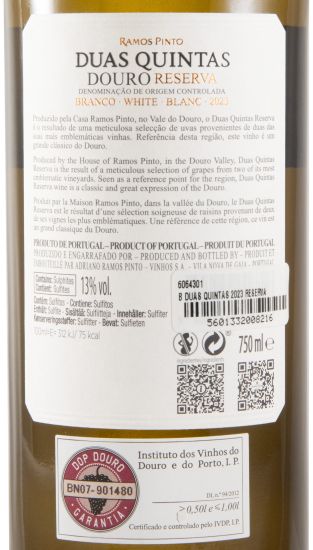 2023 Duas Quintas Reserva white
