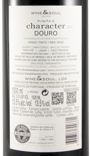 2022 Pintas Character tinto 1,5L