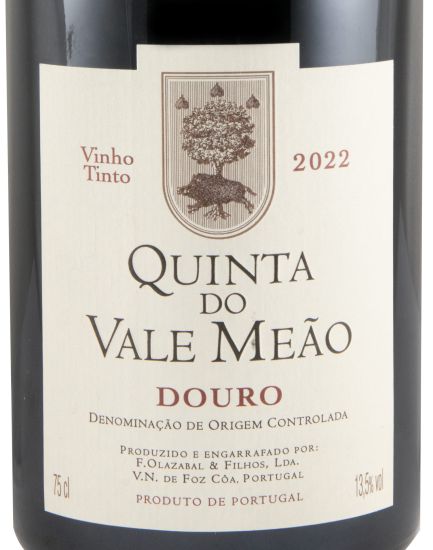 2022 Quinta do Vale Meão red