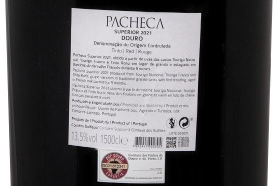 2021 Pacheca Superior red 15L