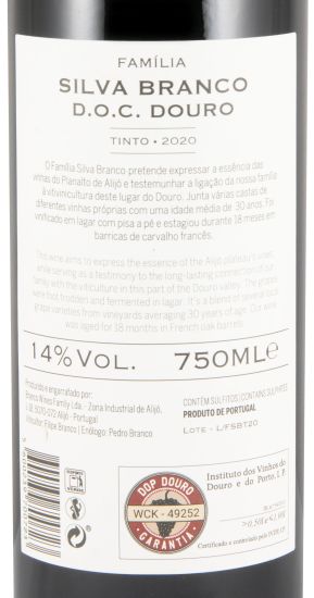 2020 Família Silva Branco tinto