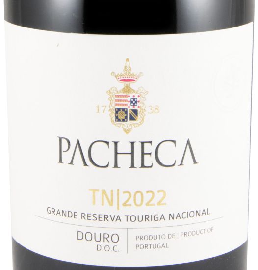 2022 Pacheca Touriga Nacional Grande Reserva red