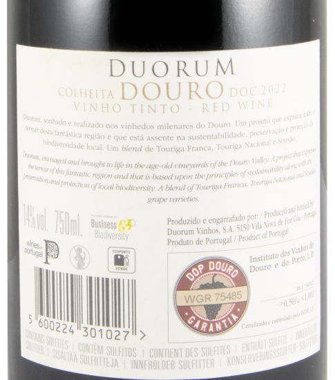 2022 Duorum tinto