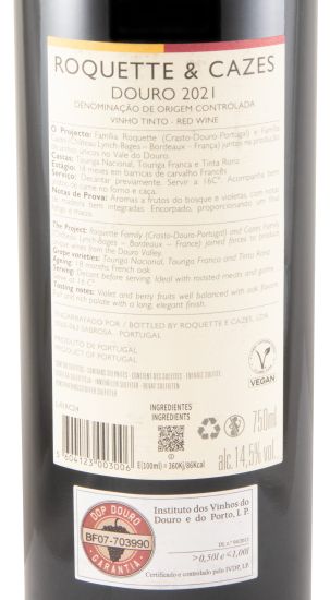 2021 Roquette & Cazes tinto
