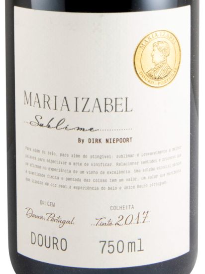 2017 Maria Izabel Sublime by Dirk Niepoort tinto