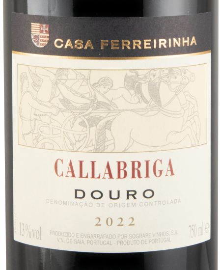 2022 Casa Ferreirinha Callabriga red