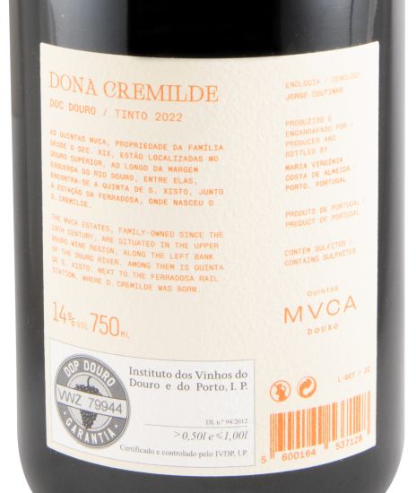 2022 Dona Cremilde red
