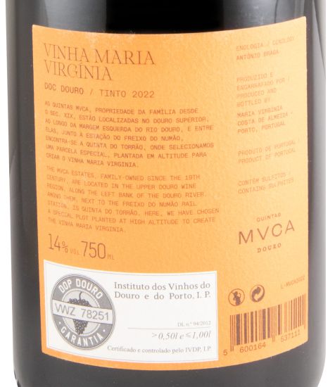 2022 Vinha Maria Virgínia tinto