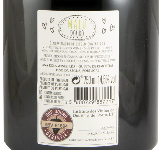 2017 Rola Malu tinto