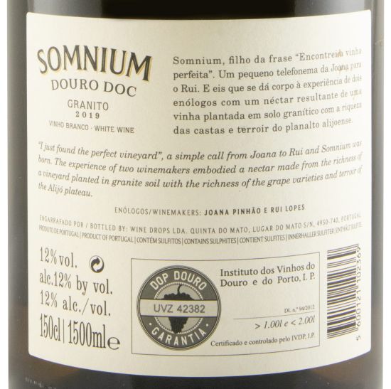 2019 Somnium Granito branco 1,5L